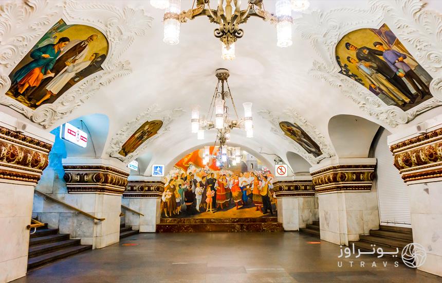  Moscow metro, best art gallery in Moscow
